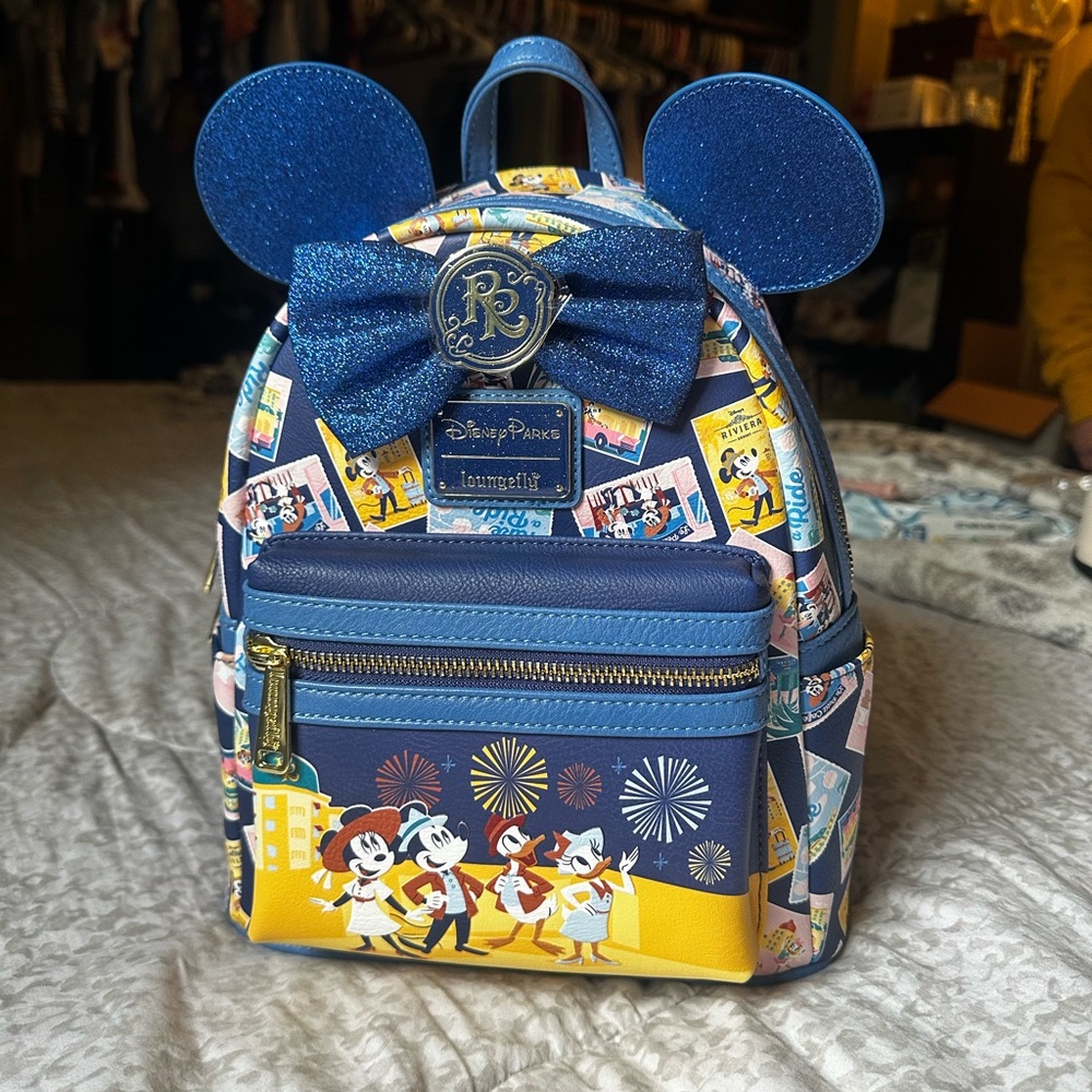 Disney Parks LoungeFly Riviera Resort Backpack
